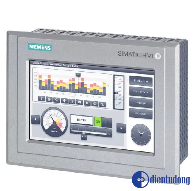 6AG1124-0GC13-2AM0 SIPLUS HMI TP700 Comfort Outdoor M based on 6AV2124-0GC13-0AX0 with conformal coating, -30…+60 °C, Comfort Panel, touch operation, 7