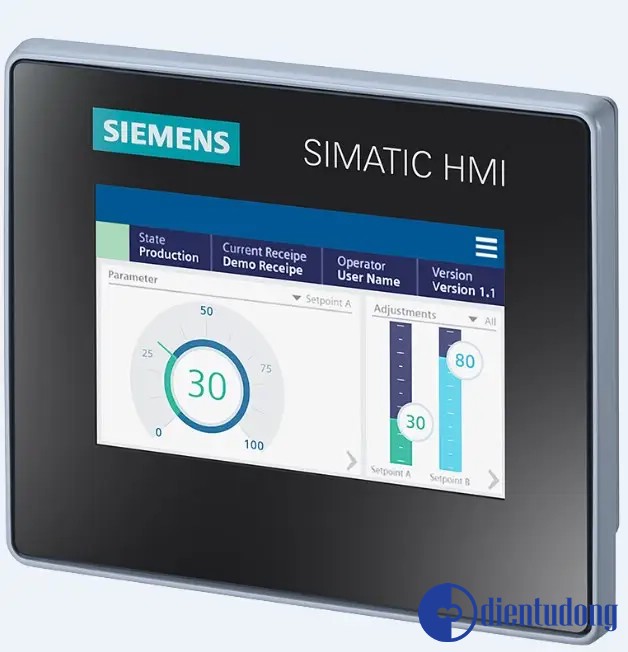 6AV2123-3DB32-0AW0 SIMATIC HMI MTP400, Unified Basic Panel, touch operation, 4
