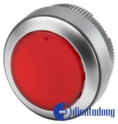 6AV7674-1MB00-0AA0 illuminated push-button for Extension Units, 22 mm, round, plastic, momentary contact type with integrated white LED, with 6 color filters (colorless, red, yellow, green, blue; black), 1 NO contact, without inscription (including printed-circuit board and contact module)
