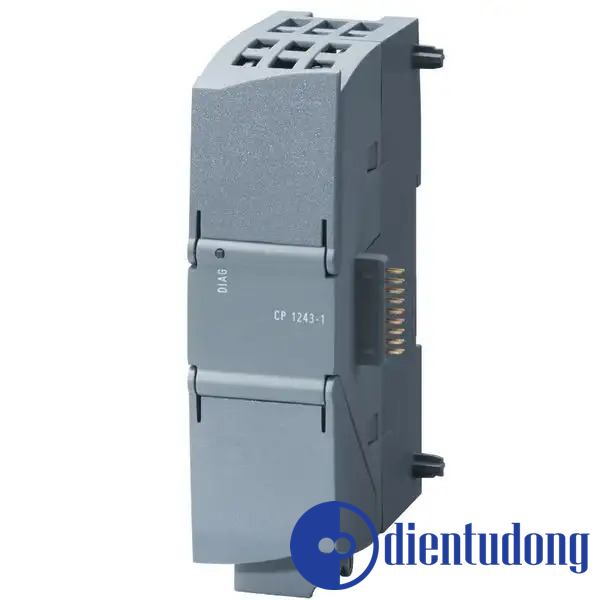 6GK7243-1BX30-0XE0 Communications processor CP 1243-1 for connection of SIMATIC S7-1200 as additional Ethernet interface and for Connection to control centers via telecontrol protocols (DNP3, IEC 60870, TeleControl Basic), security (Firewall, VPN).